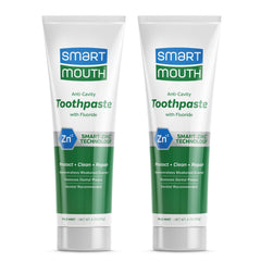 SmartMouth Premium Zinc Ion Toothpaste 6 oz 2-pack – front view