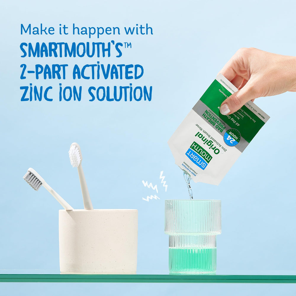 TSA-approved travel packs for SmartMouth