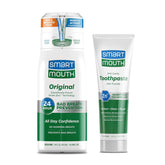 SmartMouth zinc ion toothpaste with whitening and fluoride, mild mint flavor