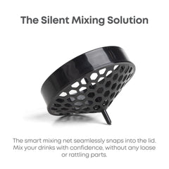 Smartshake 13.5 oz cupholder-fit bottle for easy access during workouts