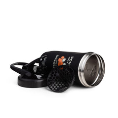 Smartshake Looney Tunes Reforce bottle lid closeup highlights leakproof design during travel.