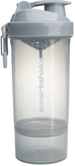 Smartshake O2GO ONE bottle front view for easy on-the-go protein shakes.