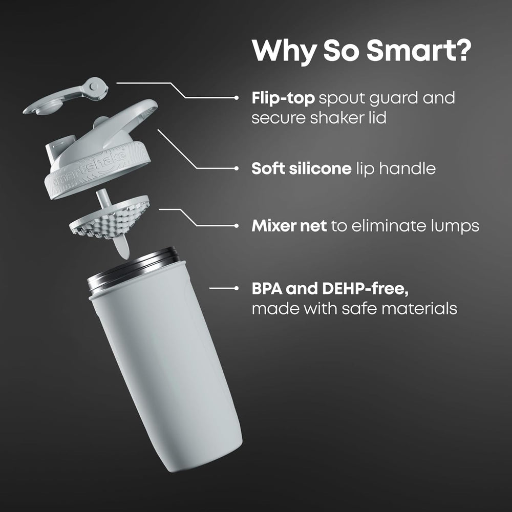 Smartshake Reforce packaging in a recyclable bag for eco-friendly shipping.