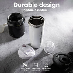 Smartshake Reforce wide opening facilitates easy cleaning and quick refills