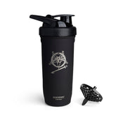 Smartshake Rockband Reforce 900ml bottle with durable steel for rugged workouts and reliable hydration