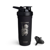Smartshake Rockband Reforce bottle front view shows durable stainless steel for rugged workouts