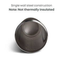 Wide opening on the Smartshake Rockband Reforce bottle for easy cleaning