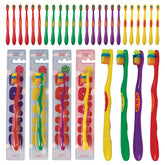 SmartSmile 72-piece bulk kids toothbrushes blister-pack packaging