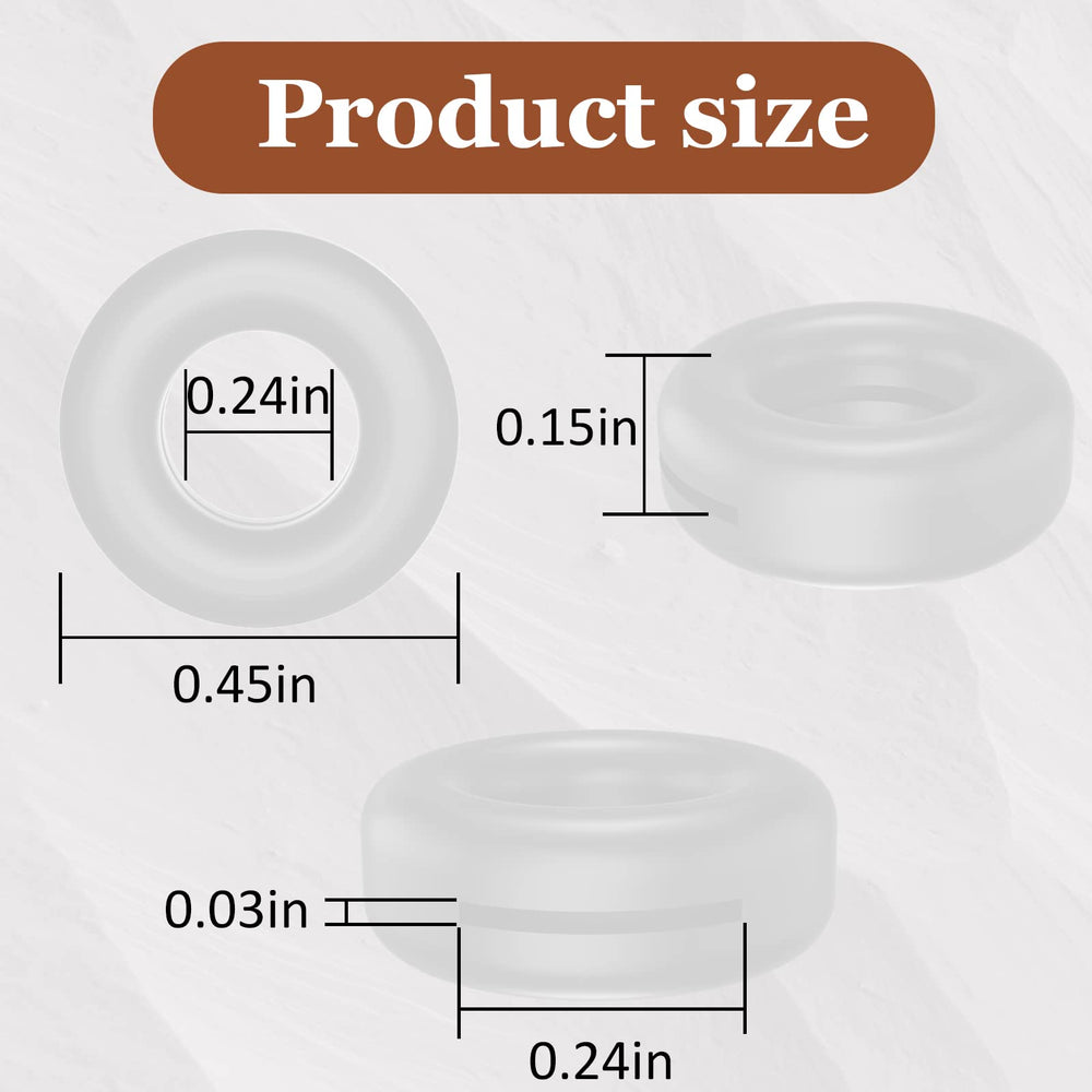 Close-up of black silicone eyeglass ear grip