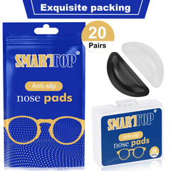 Ergonomic D-shape nose pad for comfort