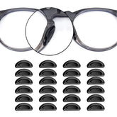 SMARTTOP 20-pair silicone nose pads in black