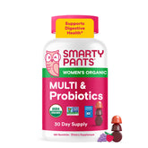 SmartyPants jar front view showing label and count, conveys trusted brand quality