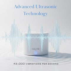 Invisalign and denture cleaning with Smile-O-Villa ultrasonic cleaner