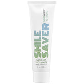 Smile Saver HAP toothpaste bottle and packaging