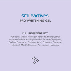 Smileactives kit packaging and components