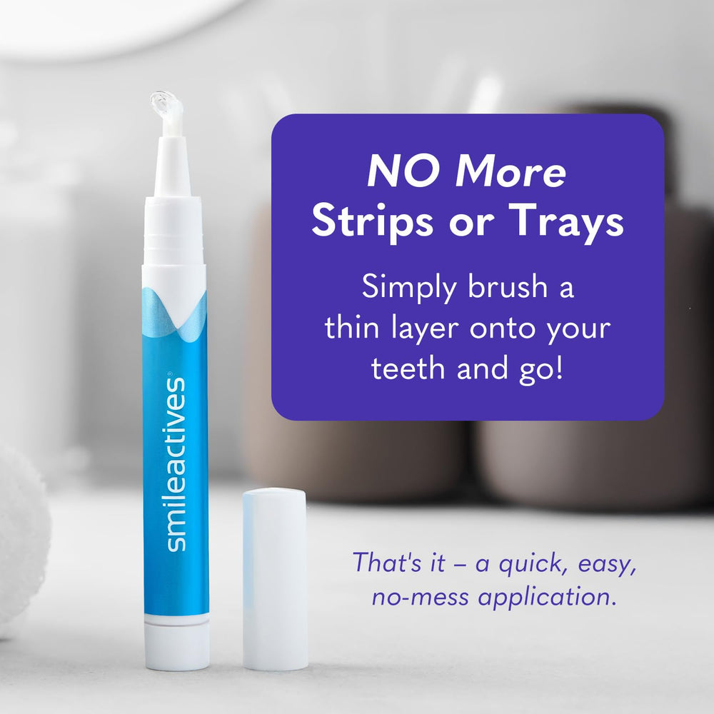 Vanilla mint flavored whitening gel