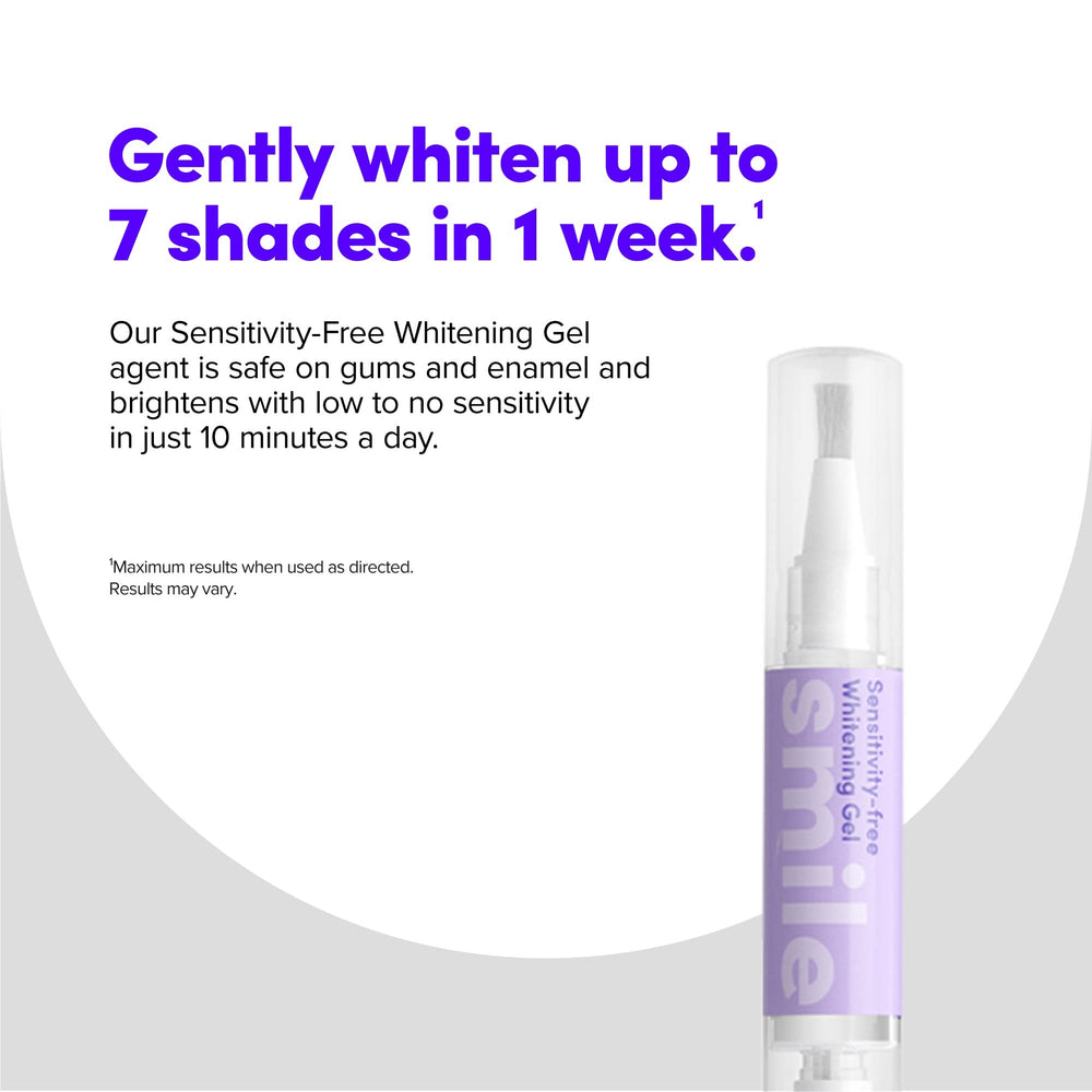Sensitivity-free whitening gel pen, 6 mL