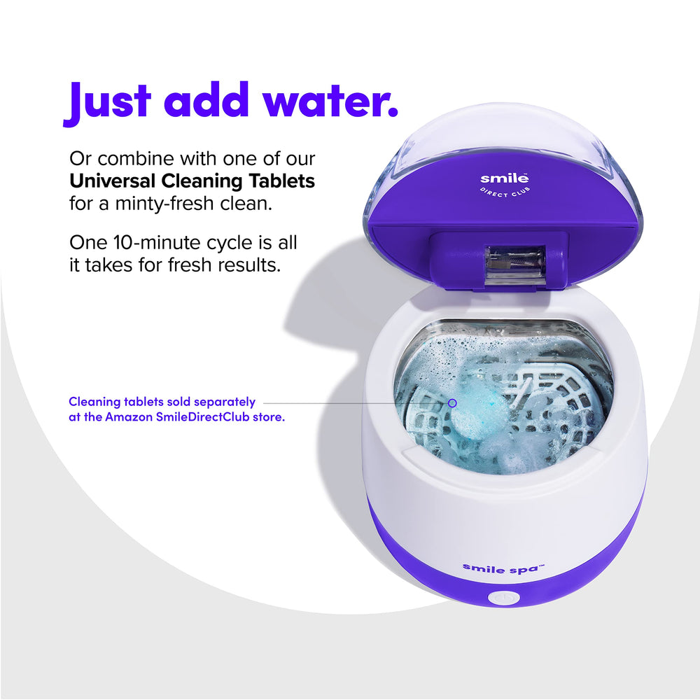 Compact Smile Spa design with lid closed