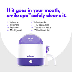 Packaging and accessories for Smile Spa