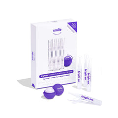 Four whitening gel pens arranged in the kit
