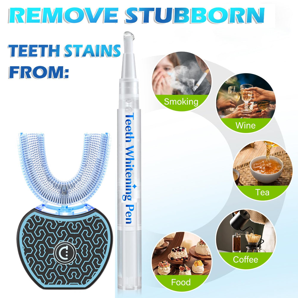Four operating modes on Smiletech toothbrush