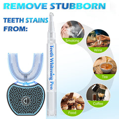 Four operating modes on Smiletech toothbrush