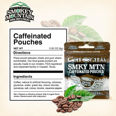 Smokey Mountain Caffeinated Pouches Caramel Coffee flavor - nicotine-free