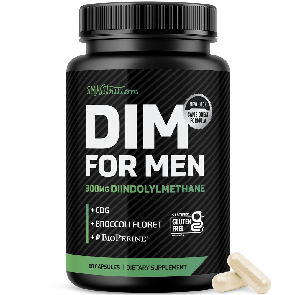 Smoky Mountain Naturals DIM 300mg bottle for convenient daily use toward potential hormone balance