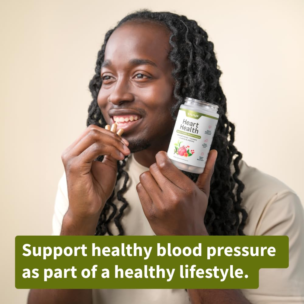 12 botanicals including hawthorn berry and olive leaf extract