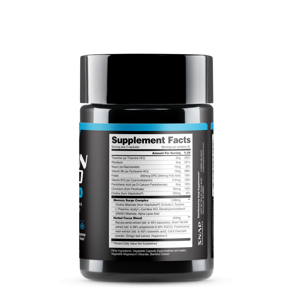 Stacked Snap Supplements Brain Booster product images