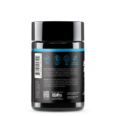 Brand logo and Brain Booster packaging