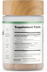 Digestive and metabolic health concept with capsules