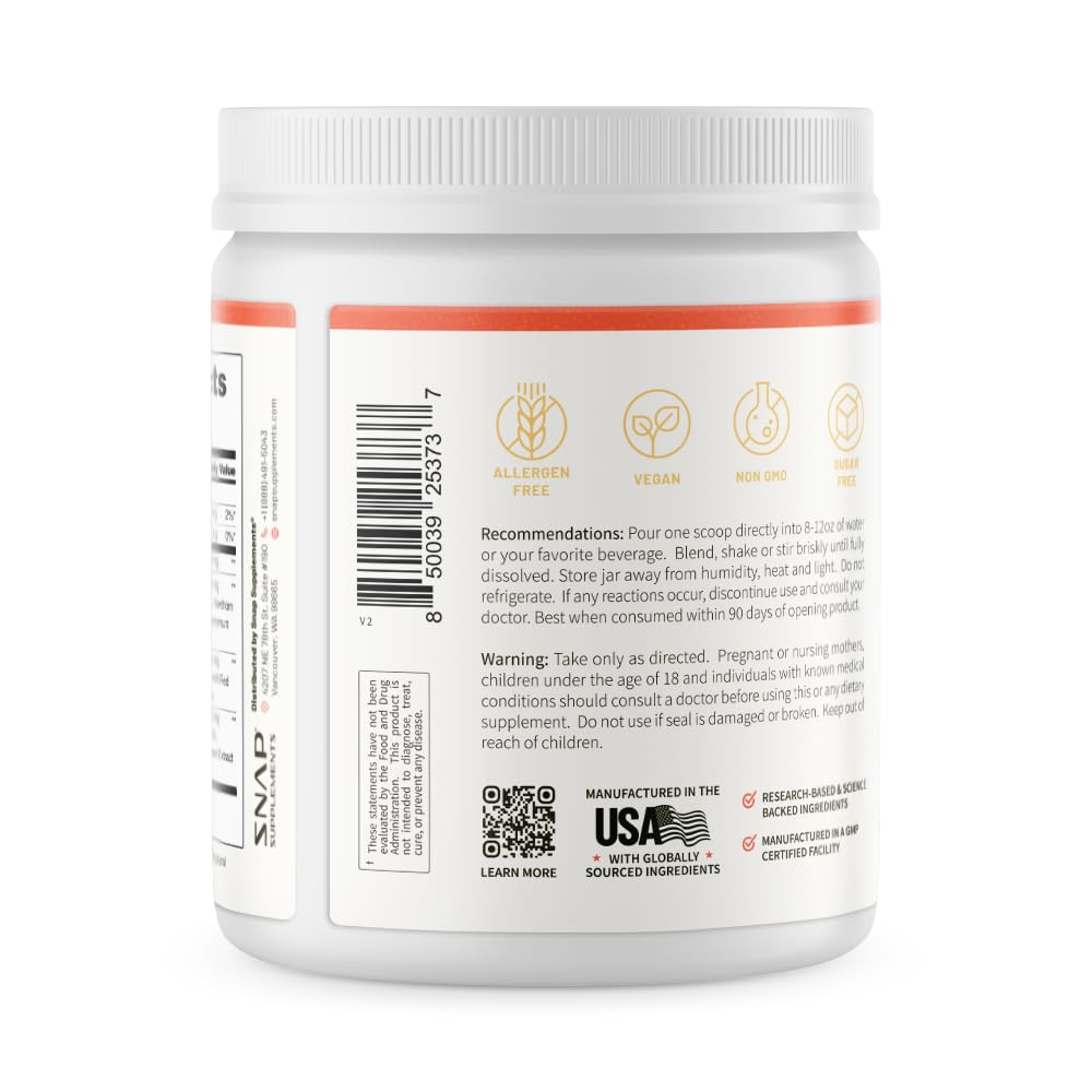 Powder being mixed with water for Circulation Health