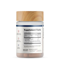 Product packaging and branding for Snap Supplements Eye Health Capsules