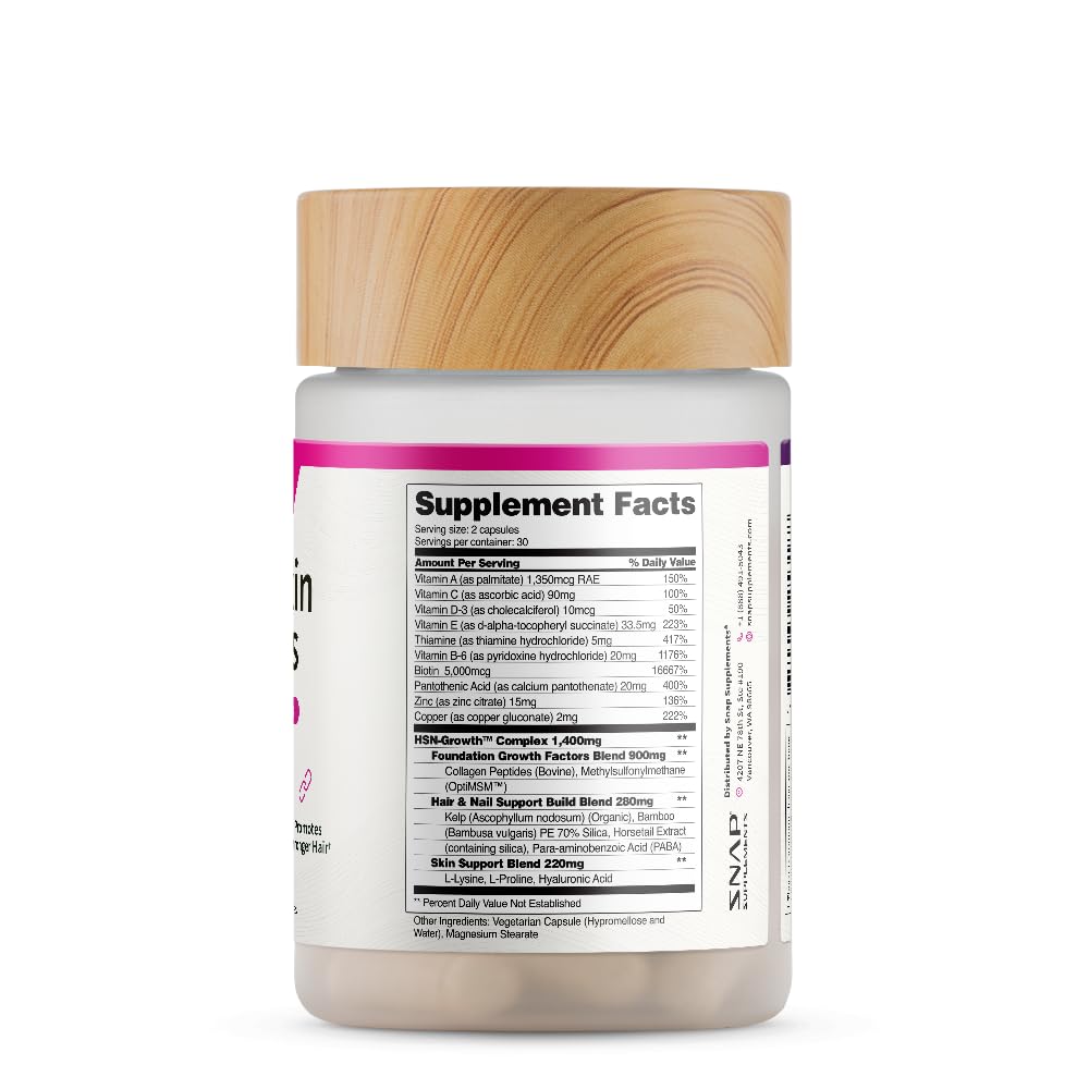 Nutritional ingredients and minerals layout