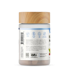 Healthy lifestyle imagery with hydration and fruits