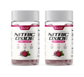 Snap Supplements Nitric Oxide Beet Root Gummies bottle on countertop highlighting daily energy support