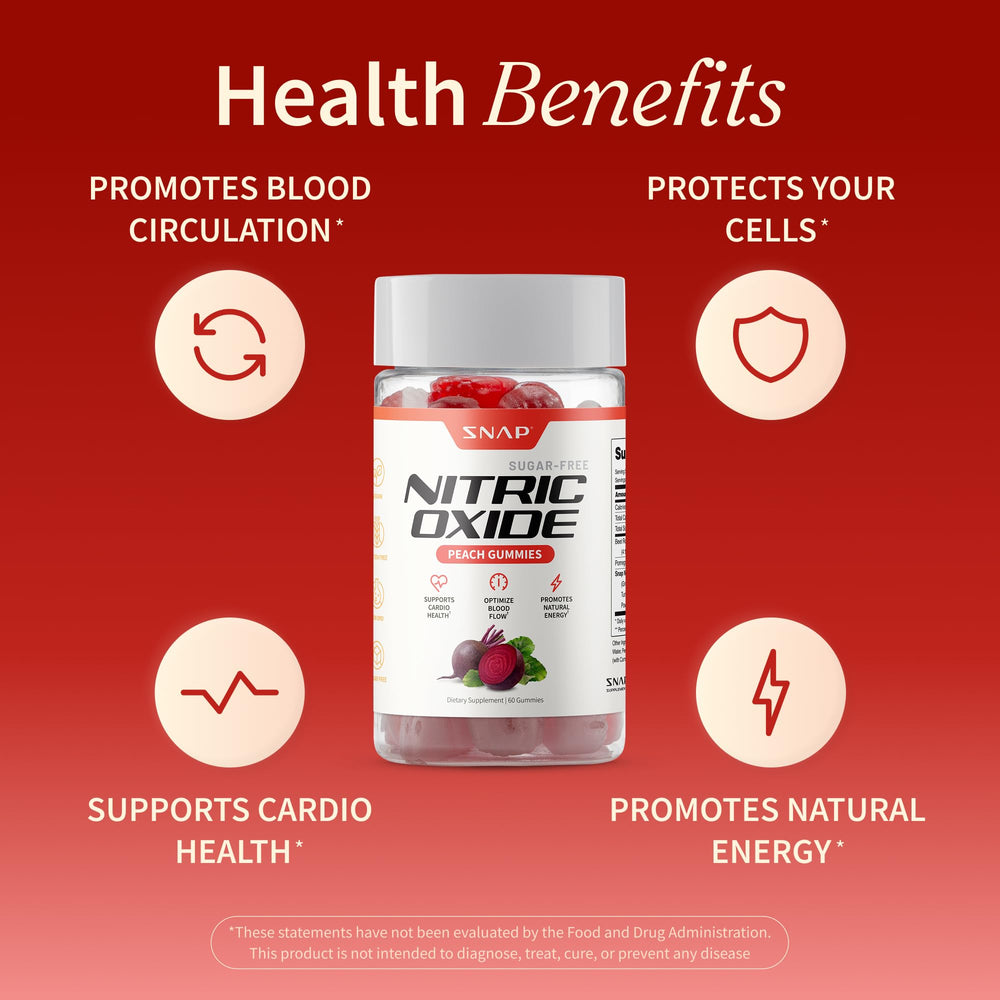 Nutrition label and product details on the gummy package