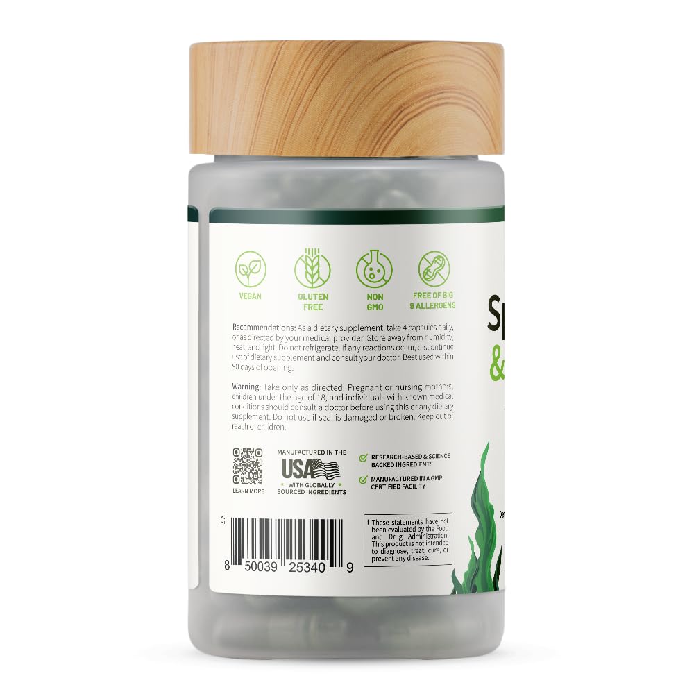 Serving size and capsule count: 120 capsules (30 servings)