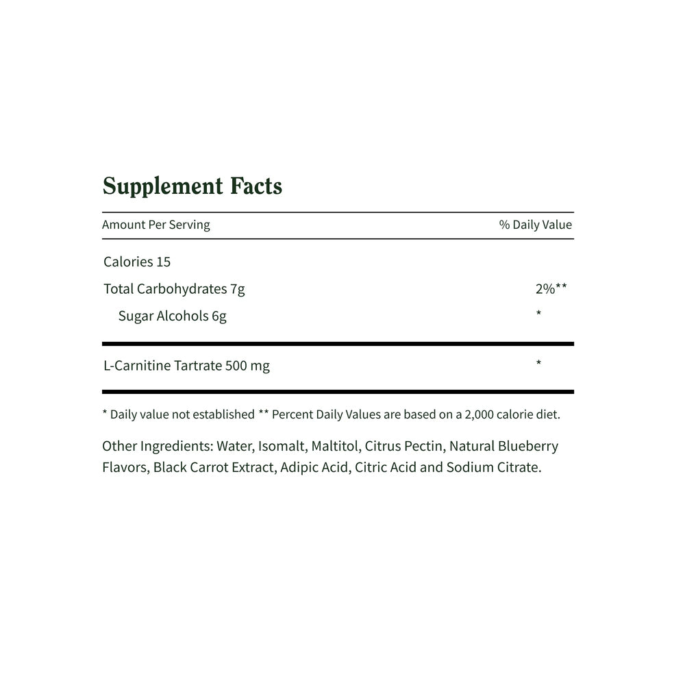 Snap Supplements sugar-free L-Carnitine gummies reseal area emphasizes freshness and ongoing use.