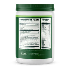 Immune support concept with greens powder