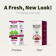 Front view of Snap Supplements Beet Root Nitric Oxide packaging