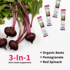 USDA Organic label on Snap Supplements Beet Root Nitric Oxide bottle