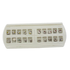 SNAWOP MBT 022 3 with Hook orthodontic bracket close-up