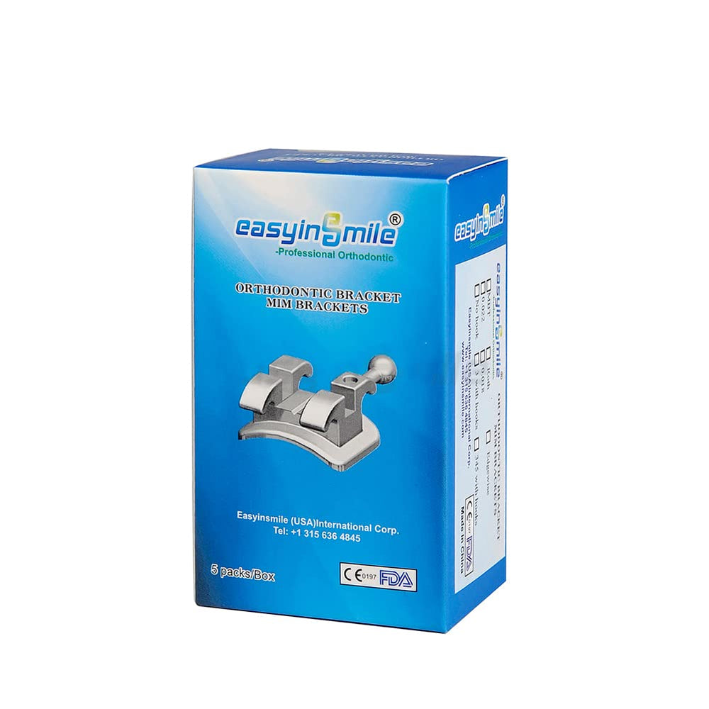 SNAWOP Roth 022 345 with Hook orthodontic bracket close-up