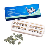 SNAWOP dental orthodontic bracket with .022 slot and hooks – image 01