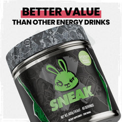 SNEAK Powder mixing-glass-stir: mix flavors and tailor potency during workouts.