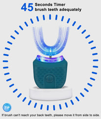 Charging base with Snefe toothbrush and USB charging
