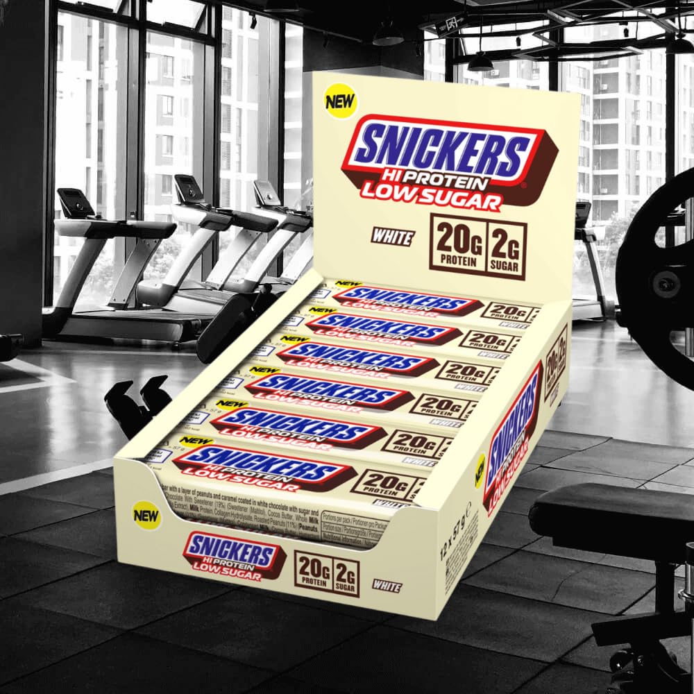 Snickers protein bar 15g per bar for post-workout recovery