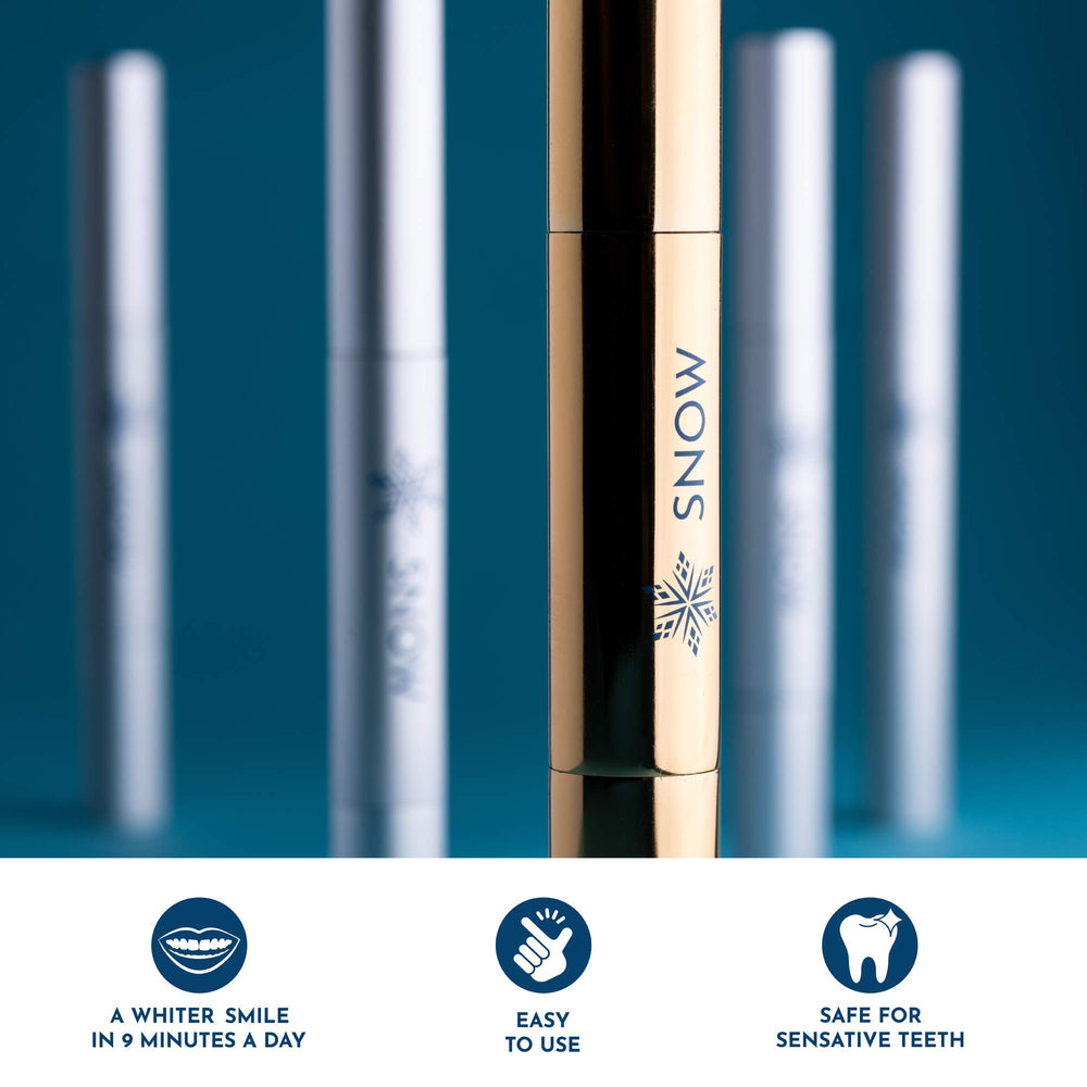 Snow Teeth Whitening kit packaging and accessories